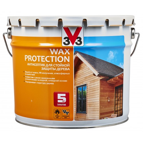 V33 WAX PROTECTION - антисептик для дерева