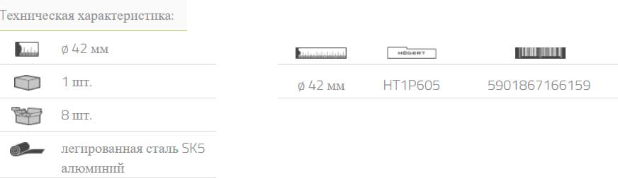 Труборез для пластиковых труб ПВХ HOEGERT HT1P605