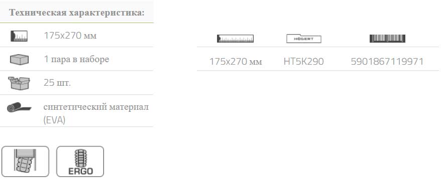 Наколенники саморегулирующиеся Hoegert HT5K290