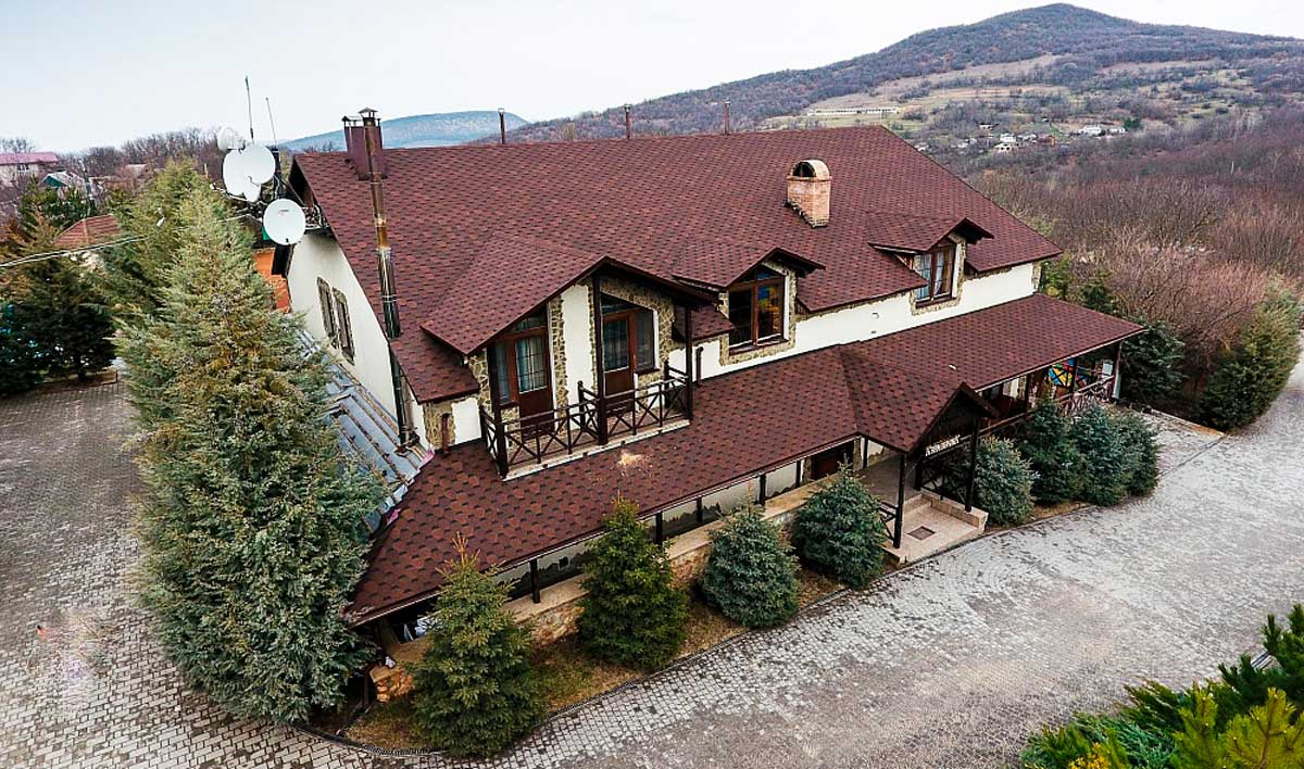 Гибкая черепица Döcke PIE STANDARD СОТА Коричневый Гибкая черепица Döcke PIE STANDARD СОТА Коричневый