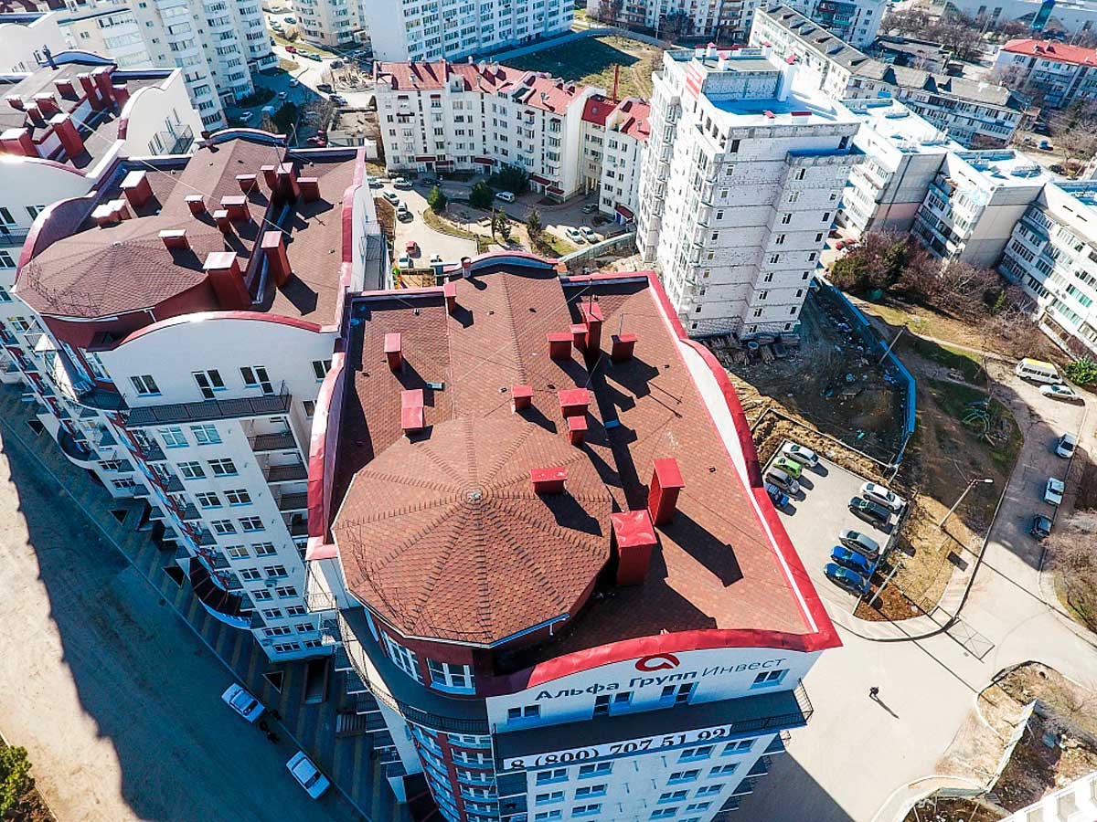 Гибкая черепица Döcke PIE STANDARD СОТА Красный