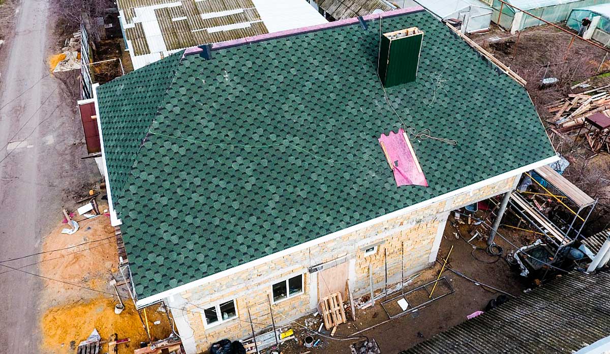 Гибкая черепица Döcke PIE STANDARD СОТА Зеленый