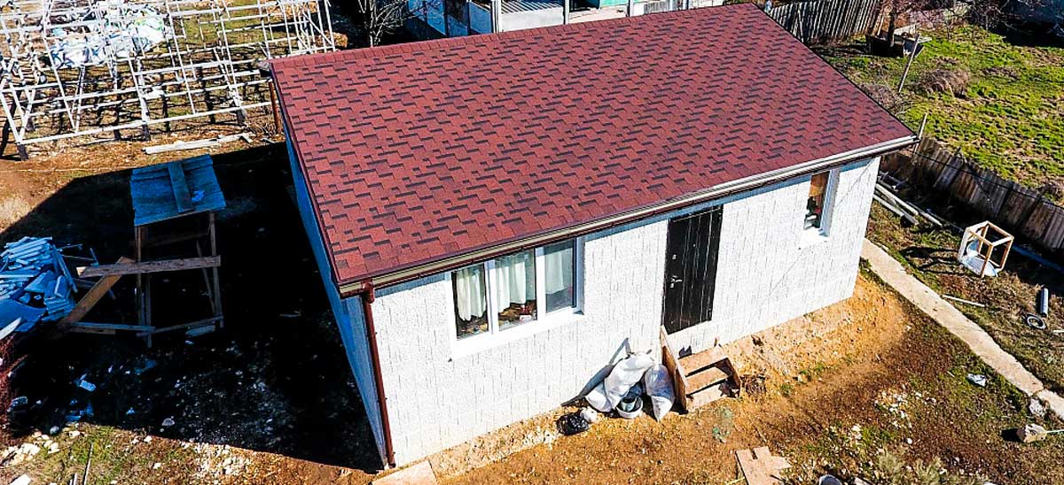 Гибкая черепица Döcke PIE STANDARD ТЕТРИС Красный Гибкая черепица Döcke PIE STANDARD ТЕТРИС Красный